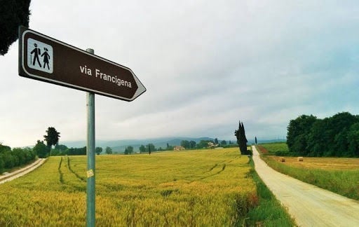 Via Francigena, Roma, Monte Mario